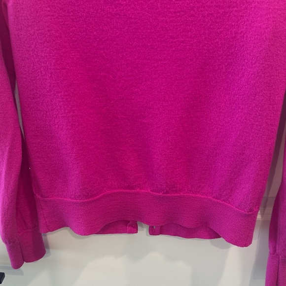 J. Crew Vibrant Pink Cardigan - Picture 8 of 11